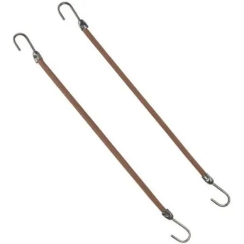 Haarbinder braun 12 Stk.